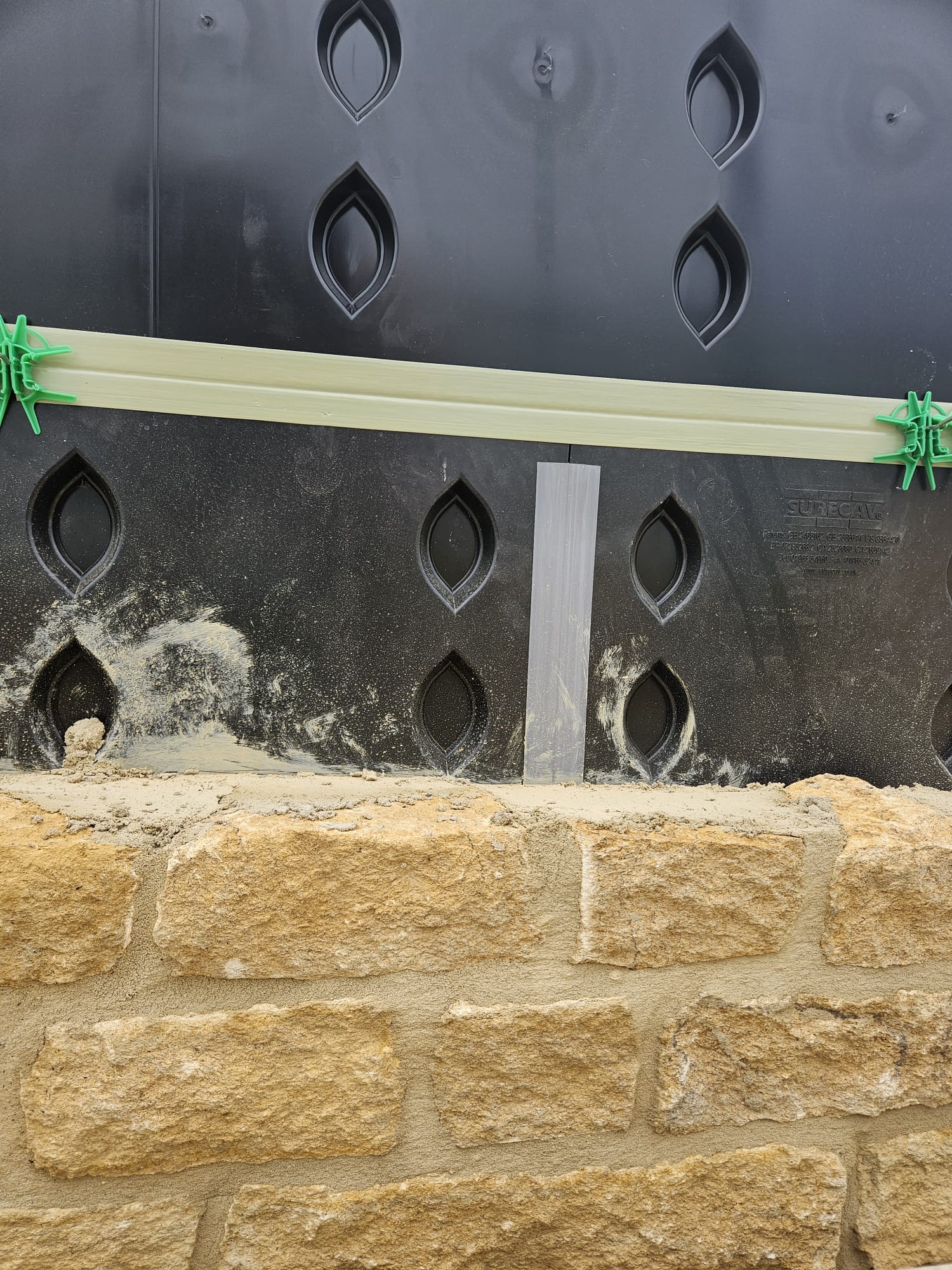 SureCav25 with masonry outer leaf