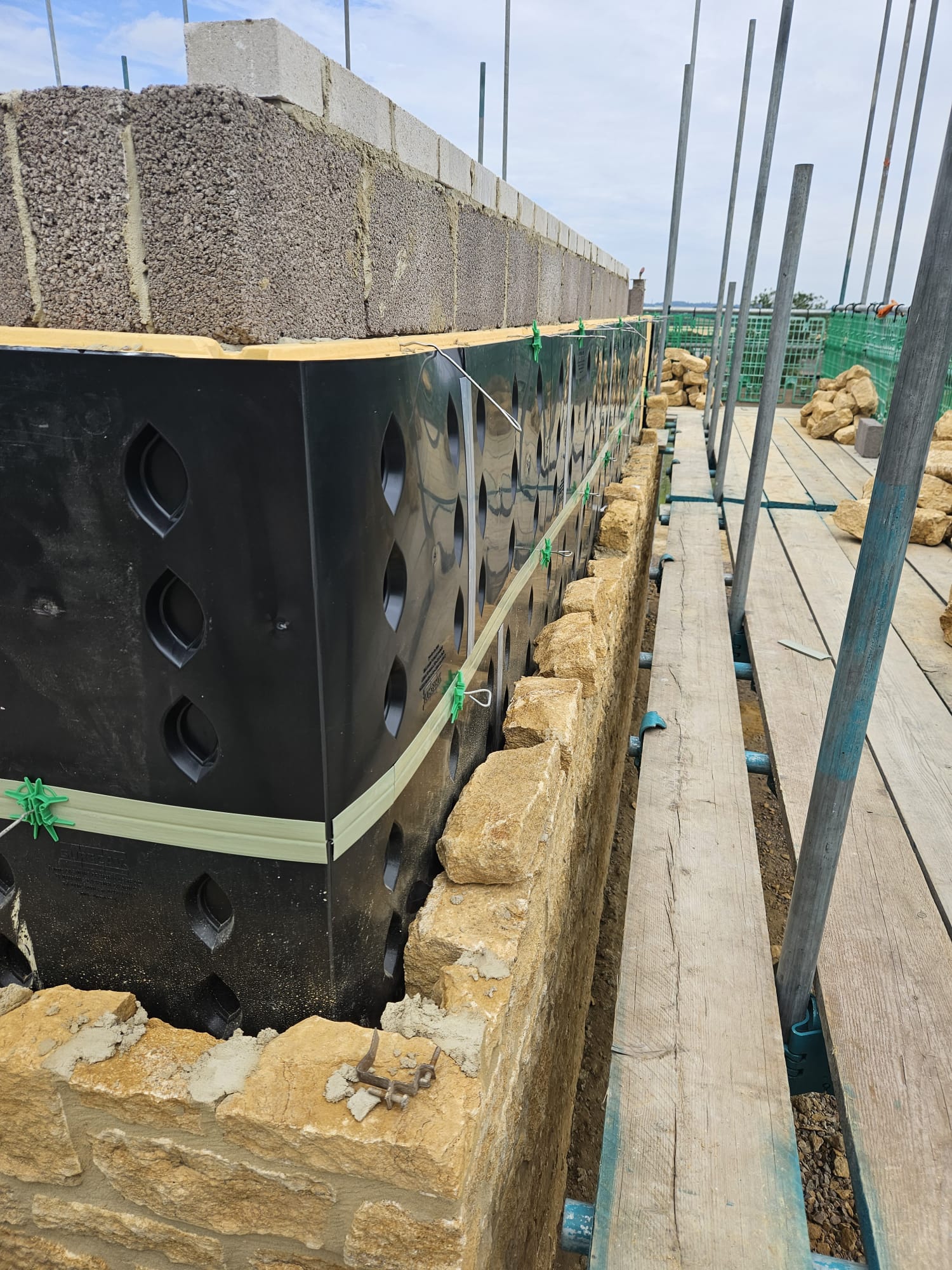SureCav25 with masonry outer leaf